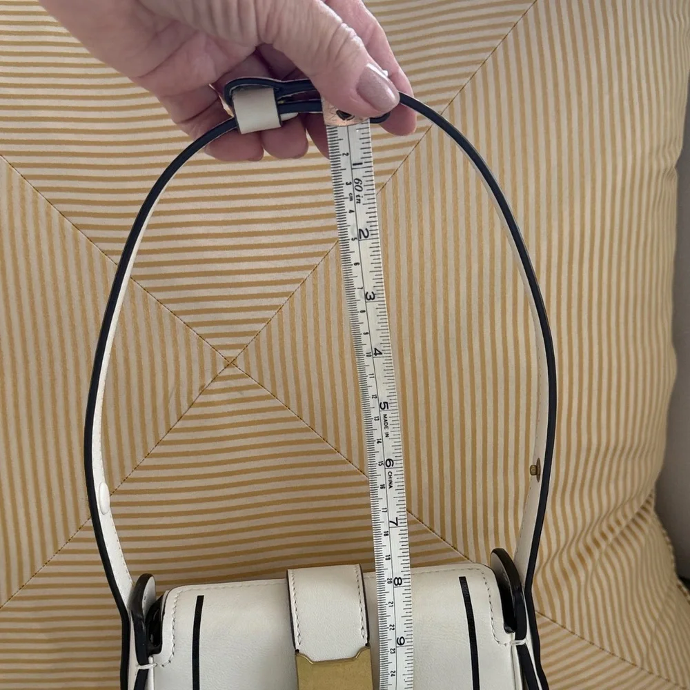 Tory Burch Mini Lock Runway Handbag with Gold Accent